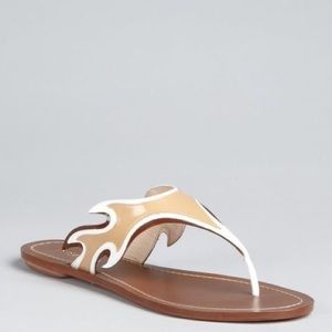 PRADA FLAME FLIP FLOP